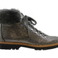 INC International Concepts Women's Pravale Faux Fur Closed Toe Ankle Chelsea Boots Gray Size 7 M