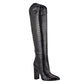 Guess Women's Mileena Western Dress Boots Black Size 6 M