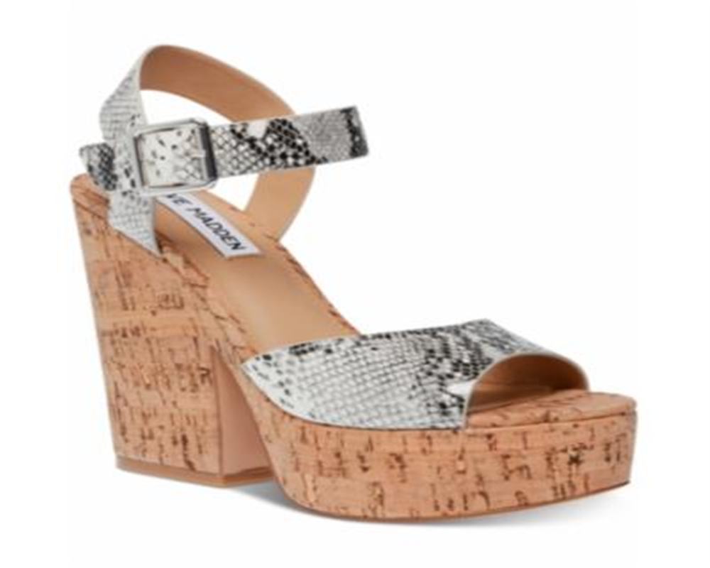 Steven Madden Women's Jess Dress Open Brown Size 8 M