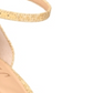INC International Concepts Women's Kivah 20 Straw Stripe Heel Sandals Tan Brown Size 8 M
