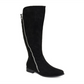 Journee Collection Women's Kerin Wide Calf Boot Black Size 7