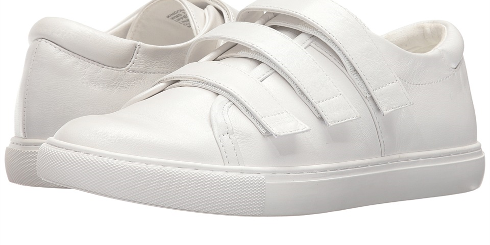 Kenneth Cole New York Women's Sneakers Kingcro Leather Sneaker White Size 7 M