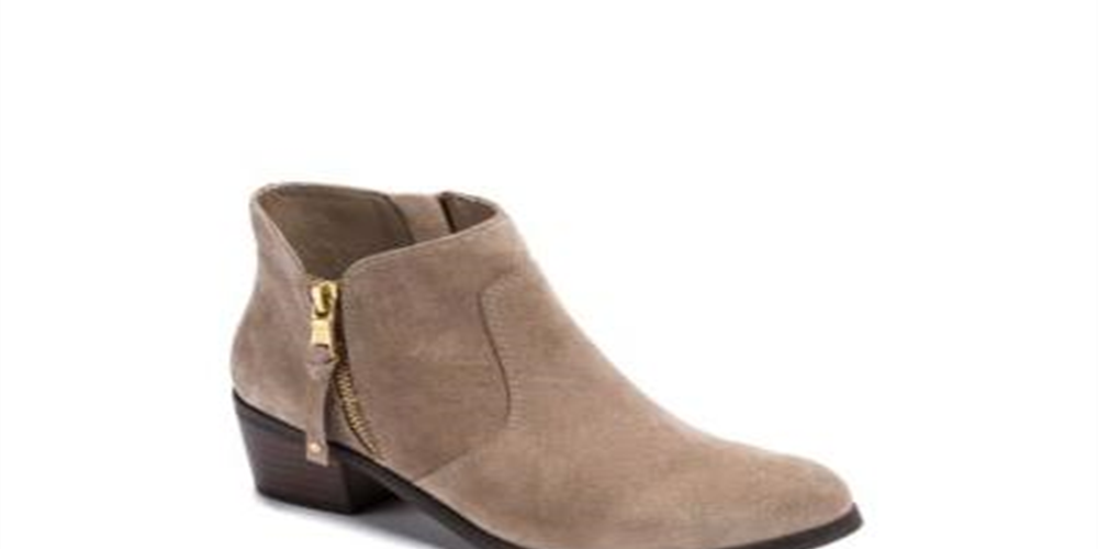 Baretraps Women's Uriel Suede Ankle Booties Brown 10 M