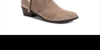 Baretraps Women's Uriel Suede Ankle Booties Brown 10 M