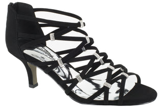 Easy Street Women's Nightingale Sandal Black Size 12 M