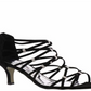 Easy Street Women's Nightingale Sandal Black Size 12 M