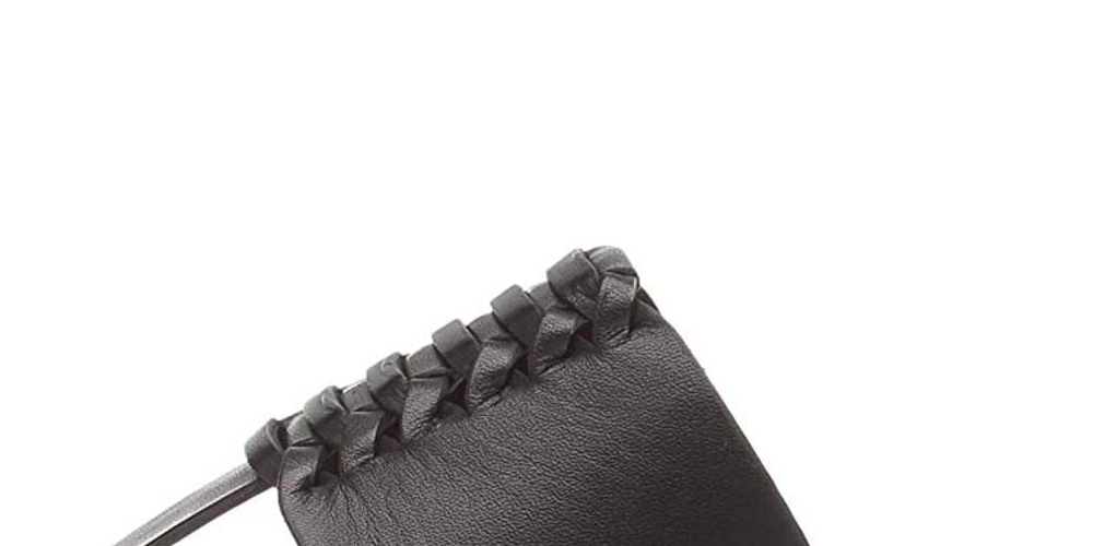 Cole Haan Women's Felix Split Toe Casual T-Strap Sandals Black Size 9 B