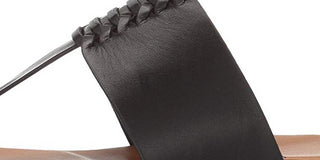 Cole Haan Women's Felix Split Toe Casual T-Strap Sandals Black Size 9 B