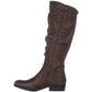 Baretraps Women's Yulissa Almond Toe Knee High Fashion Boots Brown Size 6.5 M