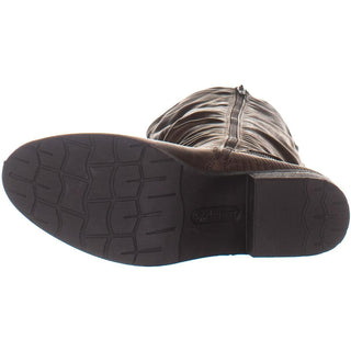 Baretraps Women's Yulissa Almond Toe Knee High Fashion Boots Brown Size 6.5 M