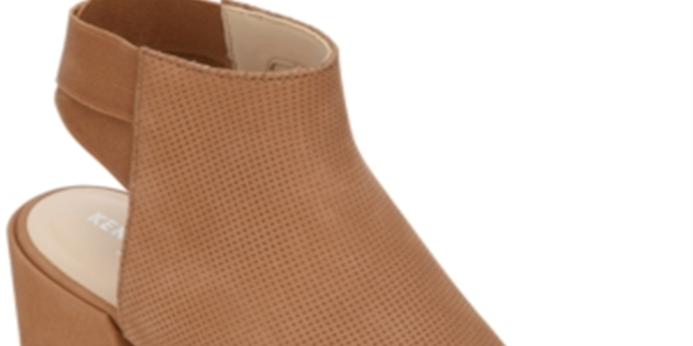 Kenneth Cole Women's Shoes Hannon Leather Almond Nubuck Almond Size 10 M