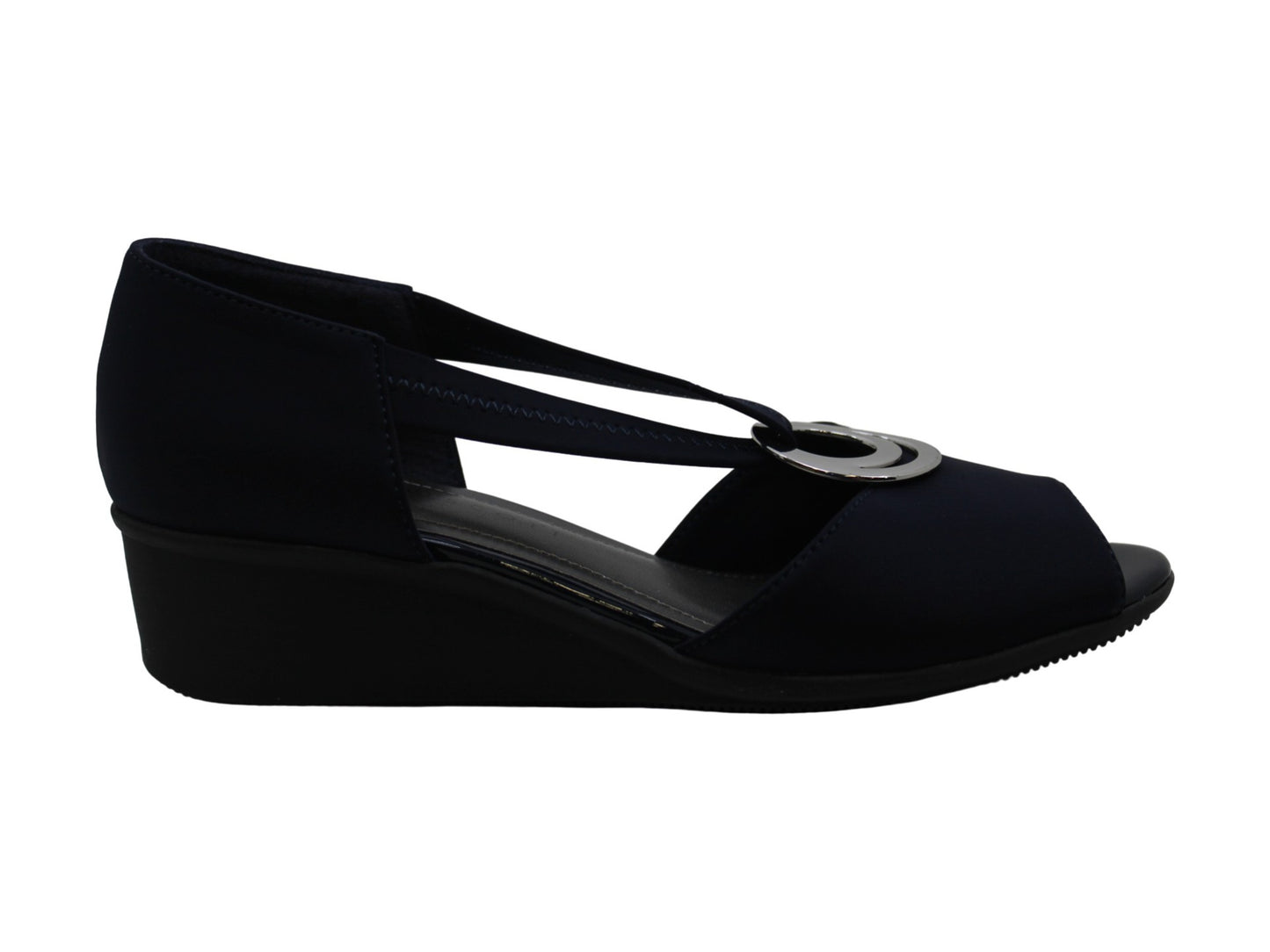 Karen Scott Women's Yolandah Open Toe Casual Platform Sandals Blue Size 7.5 M