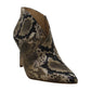 Jessica Simpson Women's Collection Casual Totally Snake Layra Leather Bootie Brown Size 7.5 M