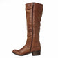 Style & Co Women's Ryder Knee High Boots Brown Size 6 M