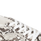 Kenneth Cole Women's Kam Snake Print Low Top Sneakers White Size 11 M