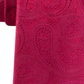 Michael Kors Men's Silk Paisley Neck Tie Red One Size