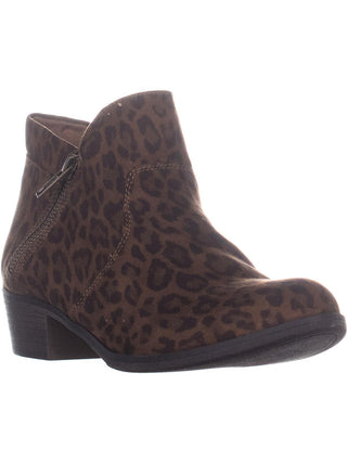 American Rag Women's Abby Ankle Booties Leopard Size 8.5 M