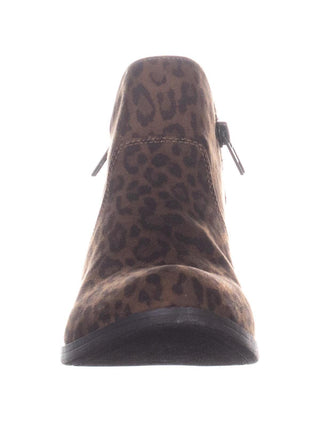 American Rag Women's Abby Ankle Booties Leopard Size 8.5 M