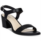 Style & Co Women's Mollee Open Toe Casual Ankle Strap Sandals -Black Size 7.5 M