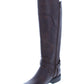Guess Women's Harson Faux Leather Over the Knee Boots Dark Brown Size 6.5 M