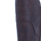 Guess Women's Harson Faux Leather Over the Knee Boots Dark Brown Size 6.5 M