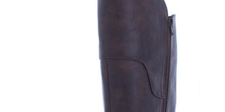 Guess Women's Harson Faux Leather Over the Knee Boots Dark Brown Size 6.5 M