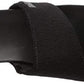 Kenneth Cole Reaction Women's Cutout Flat Sandals Shoes Black Size 8.5 M