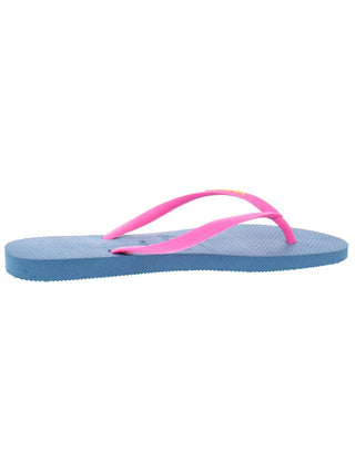 Havaianas Women's Logo Pop up Flip Flop Blue Size 6.5