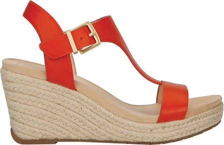 Kenneth Cole Reaction Women's Card Wedges Orange Size 11M