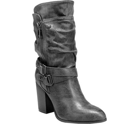 Carlos By Carlo Santana Women's Paisley Fashion Boot Black Size 7 M