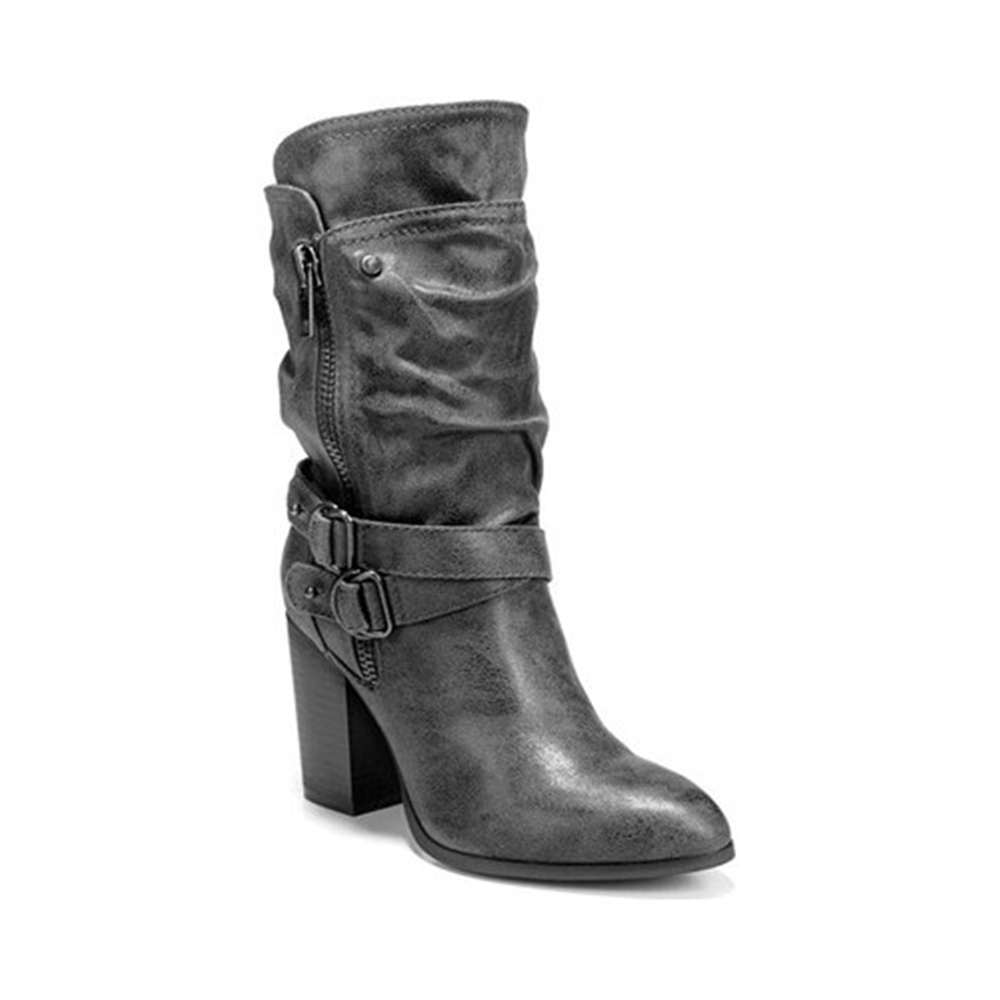 Carlos By Carlo Santana Women's Paisley Fashion Boot Black Size 7 M