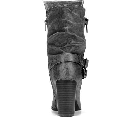 Carlos By Carlo Santana Women's Paisley Fashion Boot Black Size 7 M