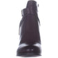 Call It Spring Women's Tecia Buckle Ankle Boots Bordo Red Size 7 B