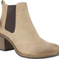 White Mountain Women's Destiny Ankle Bootie Brown Size 5.5 M
