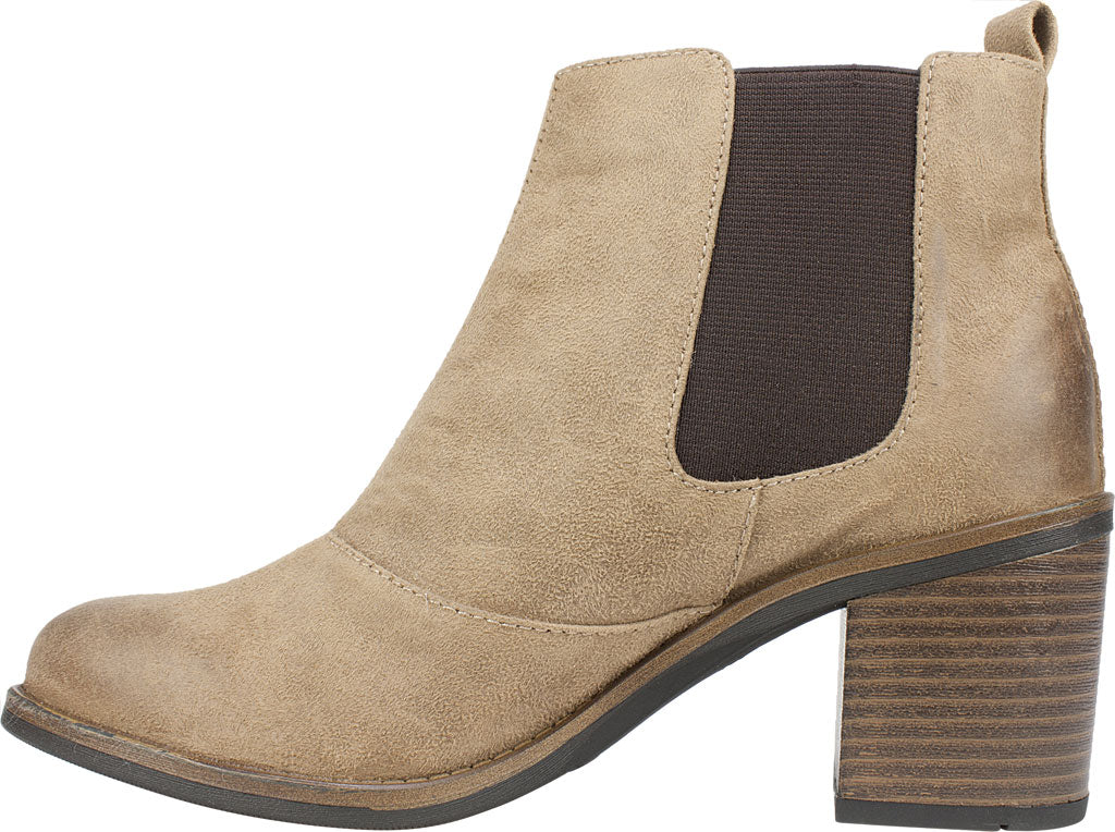 White Mountain Women's Destiny Ankle Bootie Brown Size 5.5 M