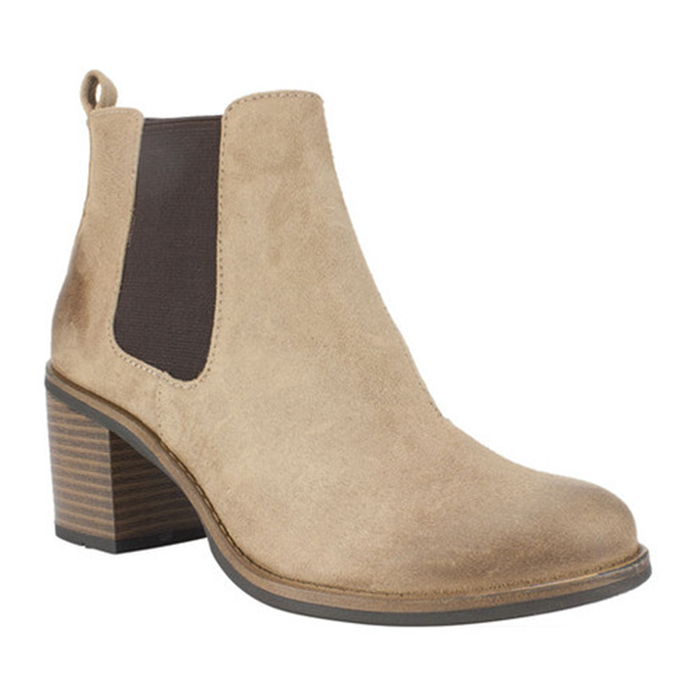 White Mountain Women's Destiny Ankle Bootie Brown Size 5.5 M