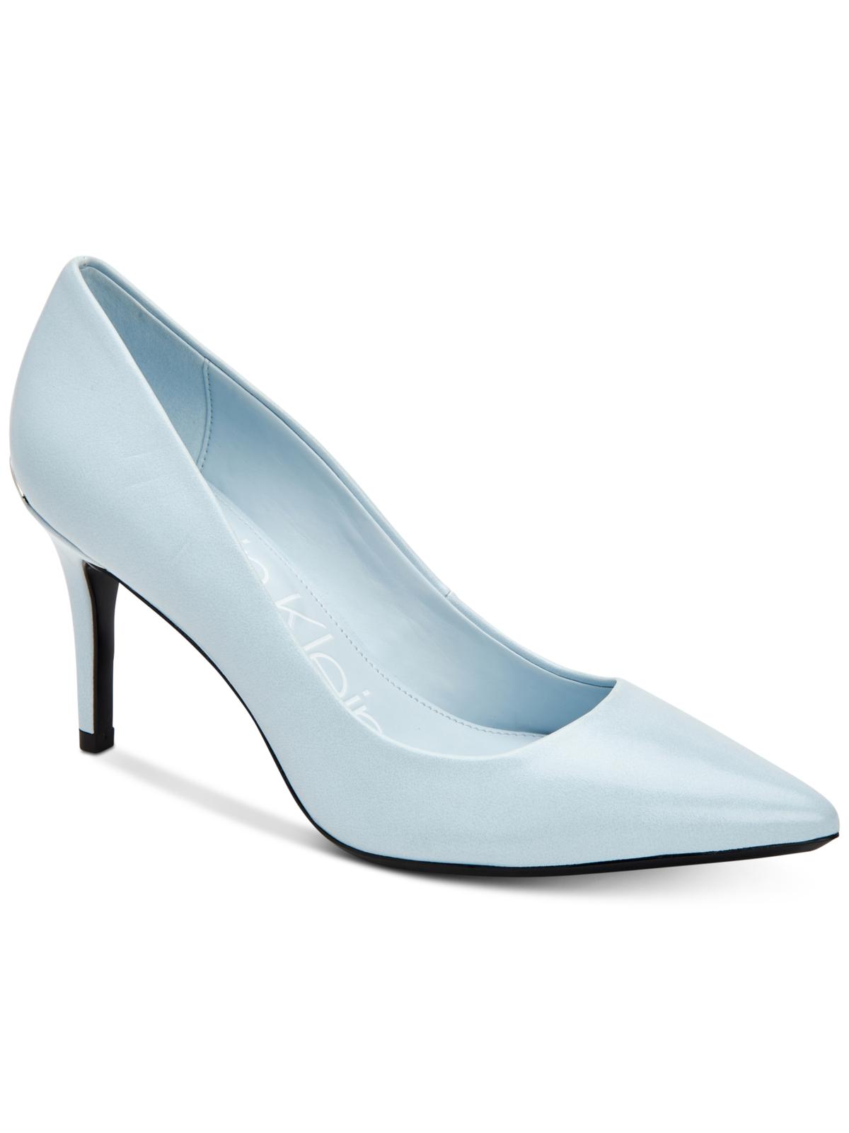 Calvin Klein Womens Gayle Pointed Toe Classic Pumps -Blue Size -8 M