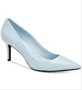 Calvin Klein Womens Gayle Pointed Toe Classic Pumps -Blue Size -8 M