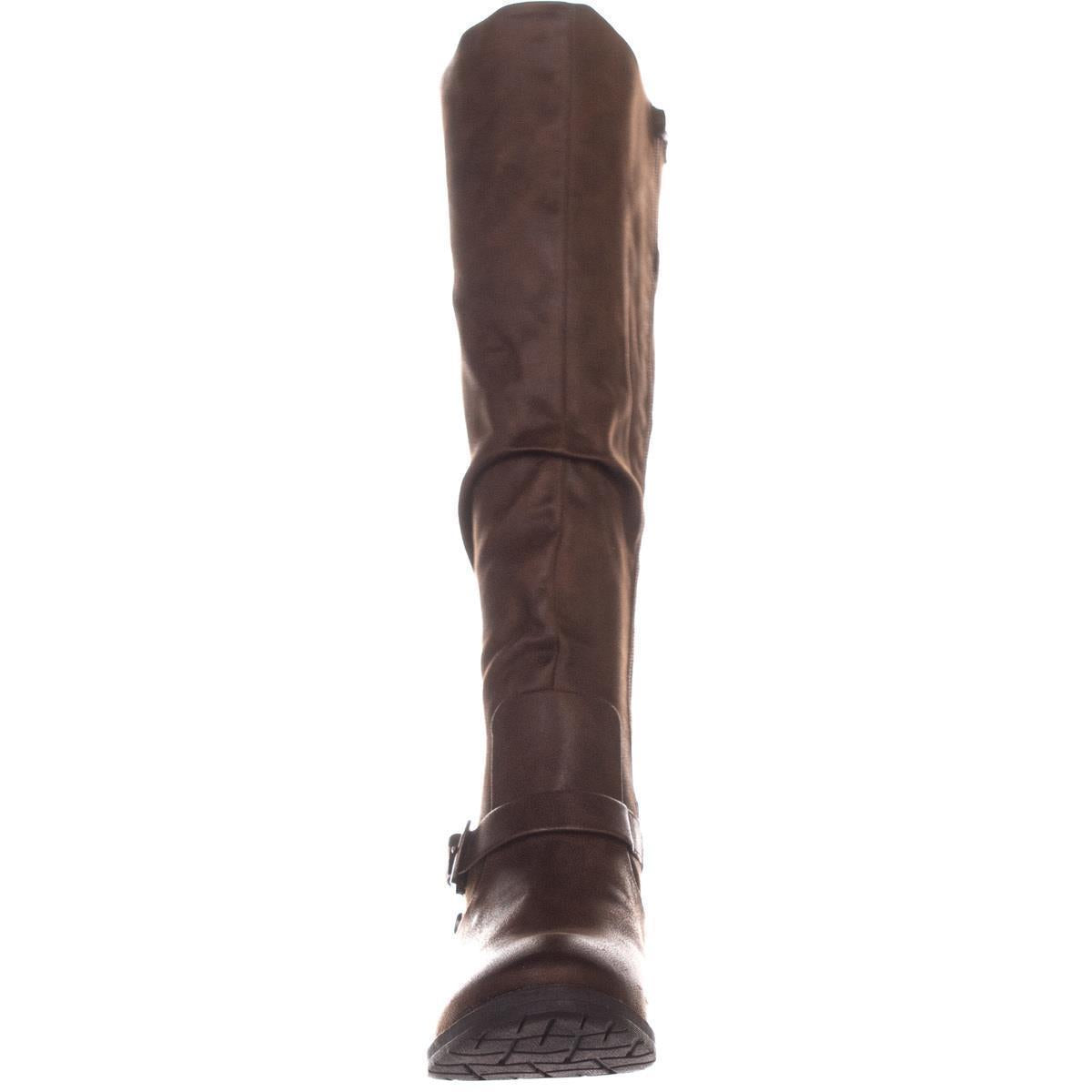 Baretraps Women's Yanessa Knee High Boots Brush Brown Size 7.5 M