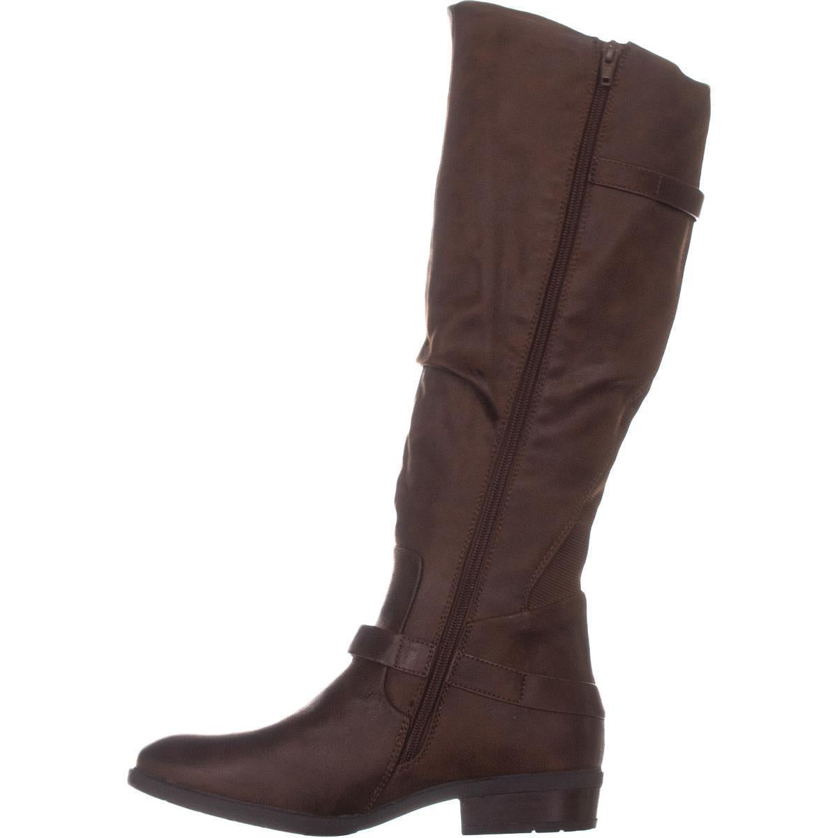 Baretraps Women's Yanessa Knee High Boots Brush Brown Size 7.5 M
