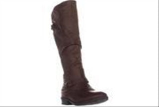 Baretraps Women's Yanessa Knee High Boots Brush Brown Size 7.5 M
