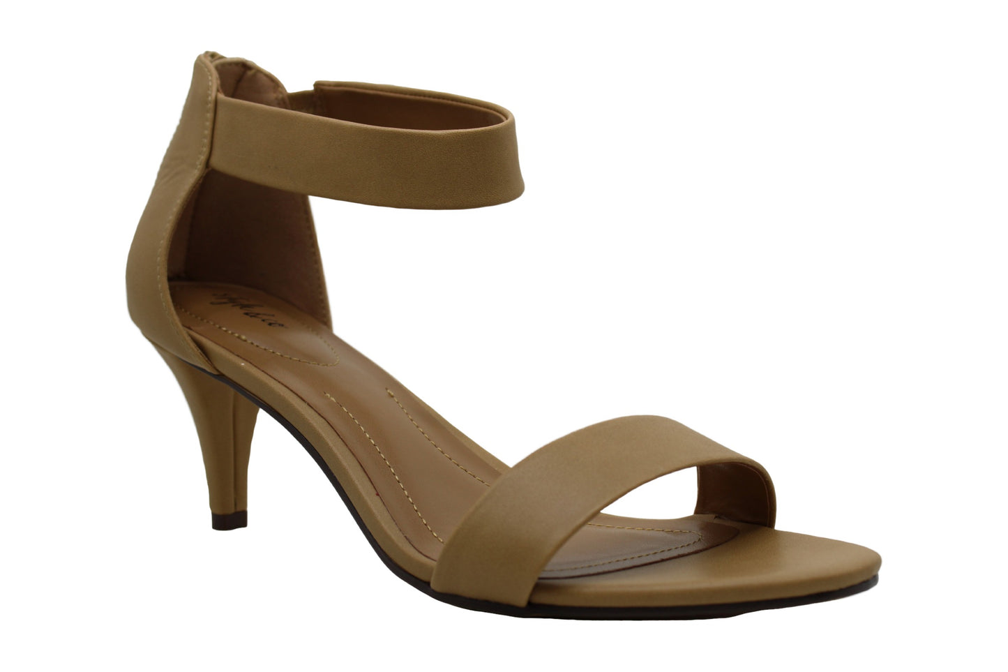 Style & Co Women's Paycee Open Toe Casual Ankle Strap Sandals Beige Size -10.5M