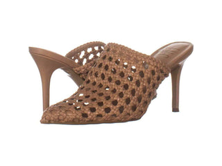 INC International Concepts Women's Celestiap Pointed Toe Mules Brown- Size 9 M