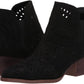 Carlos By Carlos Santana Women's Shoes Victory Fabric Pointed Toe Ankle Fashion Boots Black Size 5 M