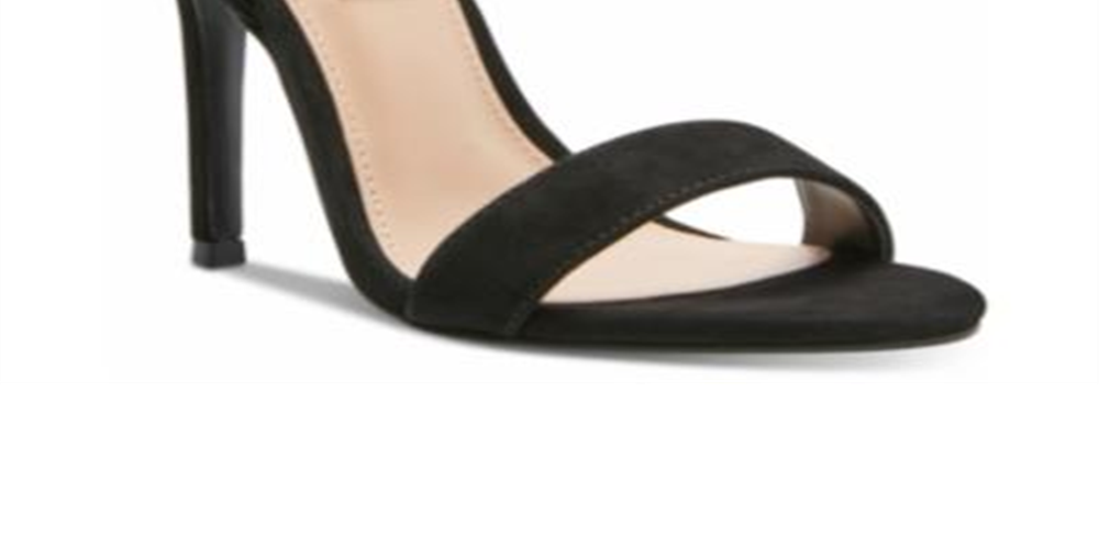 Steven Madden Women's Sole Dress Sandals Black Size 8.5 M