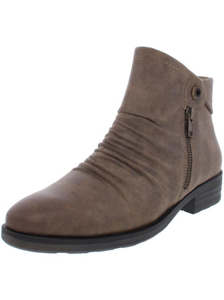 Baretraps Women's Anila Slouchy Grommet Ankle Boots Brown Size 5 M
