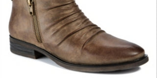 Baretraps Women's Anila Slouchy Grommet Ankle Boots Brown Size 5 M