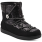 Gbg Guess Women's Logo Sparkle Insert Lace up Detail Cushioned Insulated Aylan Round Toe Snow Boots Black Size 6.5 M