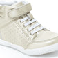 Stride Rite Toddler SR Stone High Top Champagne Leather Ivory Size 8 W