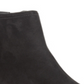 Aqua College Women's Round Toe Block Heel Zip up Leather Booties Black Size 5.5 M